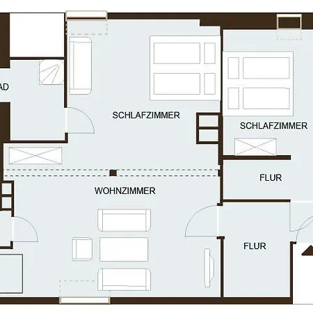 Klosterkrug 아파트 뤼네부르크